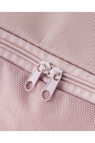 Madame Coco Çiçek Desen Baskılı Hurç - Pudra - 64x41x35 Cm 8684427121498 Pudra