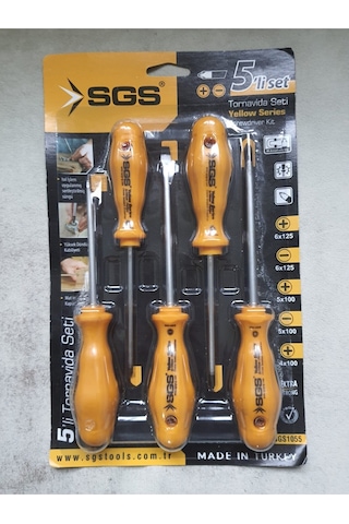 Sgs 5'li Tornavida Seti 1055