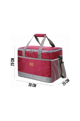 Weyoung Termo Çanta Soğutucu Çanta 27 Litre +2 Soğutma Elemanı 154586216 Kırmızı
