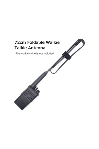 Lemestar 72cm Katlanabilir Sma-erkek Anten, Çift Bantlı Vhf/uhf 144/430mhz , Yüksek Kazanç 2.15-5.0dbi , Uygulama Genişi