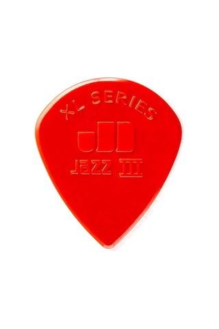 Jim Dunlop 47pxln Nylon Jazz Iıı Xl 6'lı Paket Pena Kırmızı