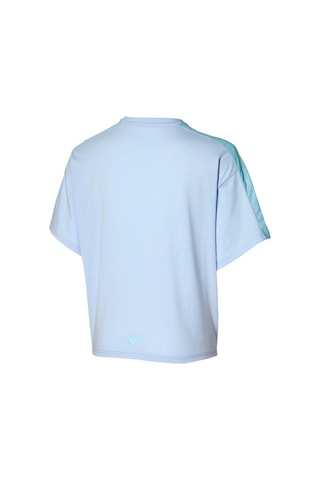 Athletics Graphic Kadın Tişört Lila Mavi