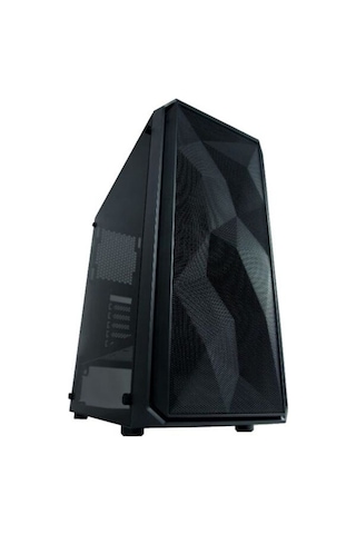Vento VG10F 650W 80+ Temperli Cam ATX Oyuncu Bilgisayar Kasası Siyah