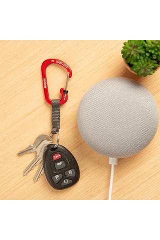 Nite Ize Slidelock Keyring Alüminyum Karabiner 3 -yeşil