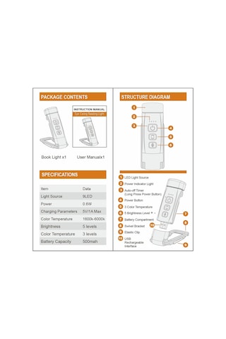 Cbtx Cs-x18 Usb Şarj Edilebilir Taşınabilir Mini Gece Işığı - Mavi