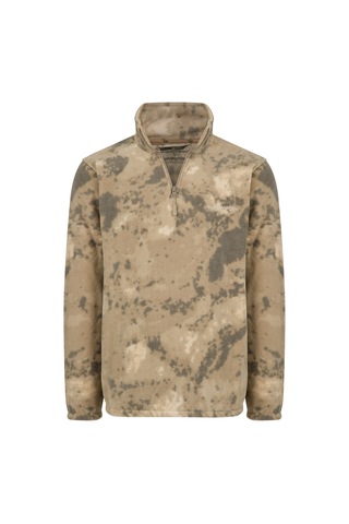 Thermoform Polarline Erkek 1/4 Fermuar Sweatshirt Kamuflaj