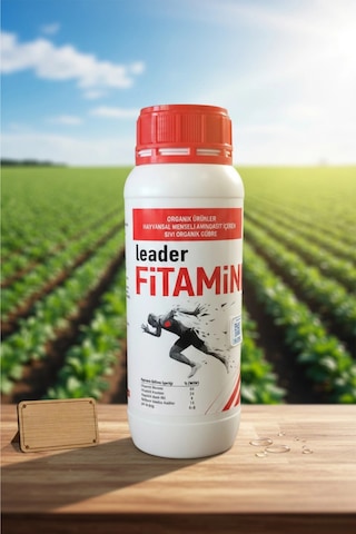 Leader Fitamin 1 Lt Hayvansal Menşeili Aminoasit İçeren Sıvı Organik Gübre 1 L