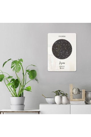Decorita Cam Tablo | Doğum Günü Hediyesi Yıldız Haritası