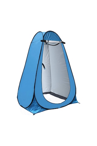 Valkyrie Kamp Outdoor Wc Duş Giyinme Çadırı İç Astarlı 190x120x120 Fotoğraf Prova Kabini Mavi