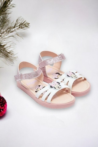 Minnie Mouse Baskılı Kız Çocuk Sandalet 001