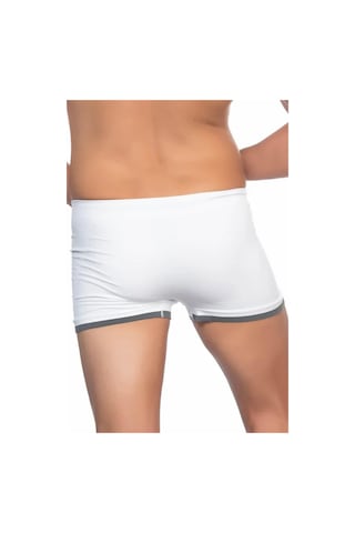 Emvera Beyaz Mı 2104 Soft Erkek Boxer