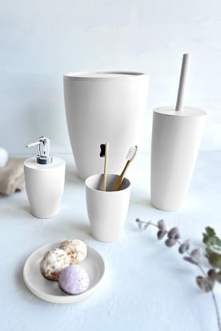 Pure Banyo Seti 5li-beyaz Diğer