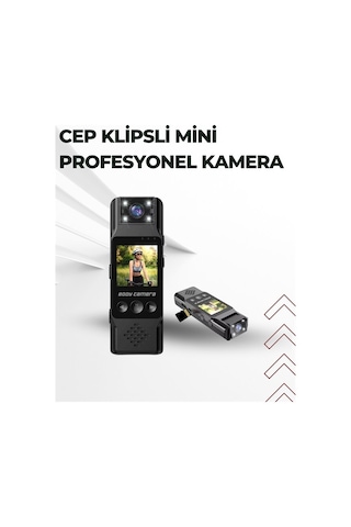 Wifi İle Uzaktan Erişimli Mini Kamera - 1200mah Batarya 1080p Video Çekimi