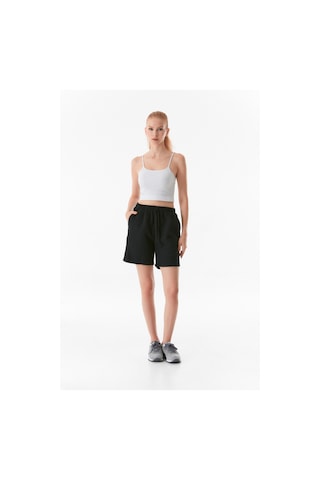 Fullamoda Fitilli İp Askılı Crop Büstiyer 24ygb650211071-beyaz 24YGB650211071-Beyaz