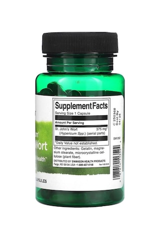 Full Spektrumlu St. John's Wort, 375 Mg, 60 Kapsül