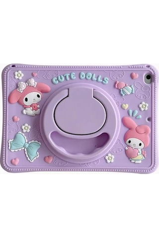 Samsung Galaxy Uyumlu Tab A7 Lite Sm T220 8.7inç Kılıf Elegance Cute