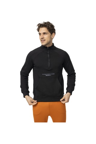 Merrell Merrell Erkek Günlük Giyim Sweatshirt Stefan Siyah Siyah
