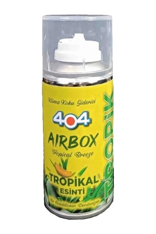 404 Airbox Tropikal Esintisi Araç Kokusu Bombası 150 Ml - Klima Koku