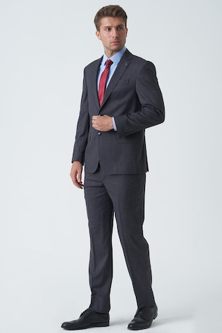 White Stone Derby T2460 Slim Fit 4 Drop Likralı Takım Elbise Desenli-desenli Çok Renkli