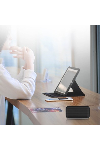 Wezone Aec Bt209 Taşınabilir Bluetooth Hoparlörü - Bluetooth 4.2, Mikrofon, Tf Kart Desteği, 5w Ses Gücü