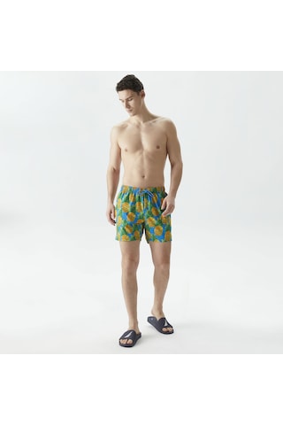 Nautica Erkek Mavi Standart Fit Deniz Şortu 15486474