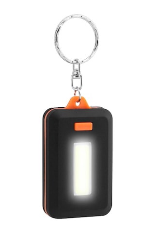 Telvesse 3 Modlu Cob Led Lamba Acil Durum Işığı Mini El Feneri Anahtarlık Çok Renkli