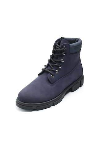 Costo Shoes Büyük Numara Erkek Bot Rahat Geniş Kalıp Lacivert