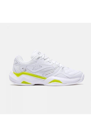 Joma Tm10lw2602c Master Toprak Kort Kadın Tenis Ayakkabısı - Beyaz/sarı