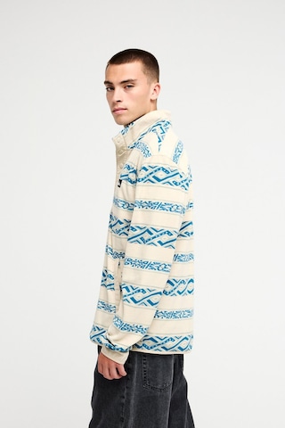 Quiksilver No Destination Erkek Sweatshirt Krem