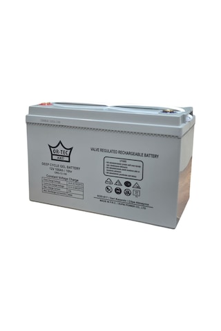 Ortec 12v 100 Ah Akü Jel Akü Solar Sistem Aküsü