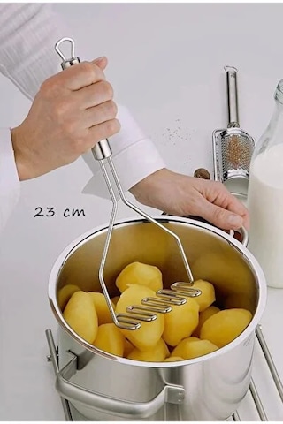 Lüx 3'lü Set Patates Ezici, Pizza Hamur Kesici, Julyen Sebze Meyve Soyacağı