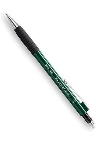 Faber-Castell Grip 1345/47 2022 Versatil Kalem, 0.7, Koyu Yeşil