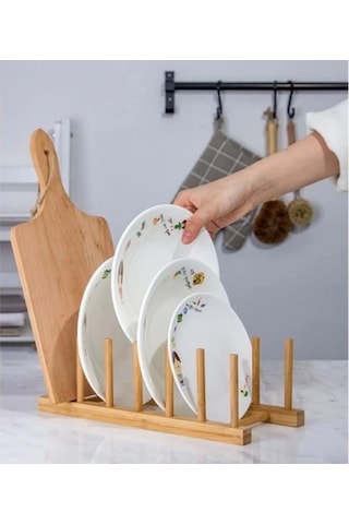Bambu Çok Amaçlı Düzenleyici Stand Çok Renkli