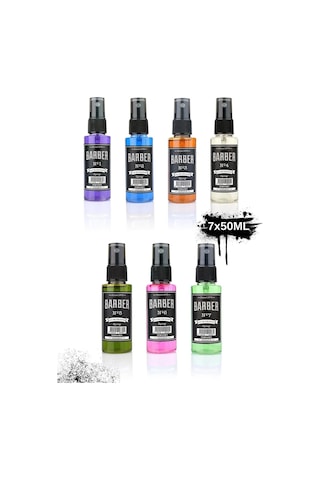 Marmara Barber 7'li Mix Set Edc Sprey Kolonya 50 Ml
