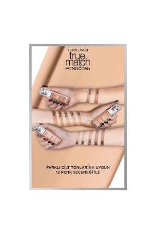 L'Oreal Paris True Match Bakım Yapan Fondöten 2N Vanilia 30 ML