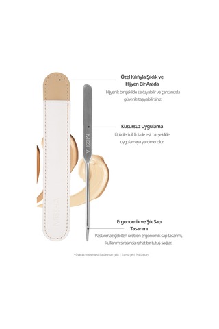 Çok Amaçlı Makyaj Spatulası Mıssha Layering Fit Makeup Spatula