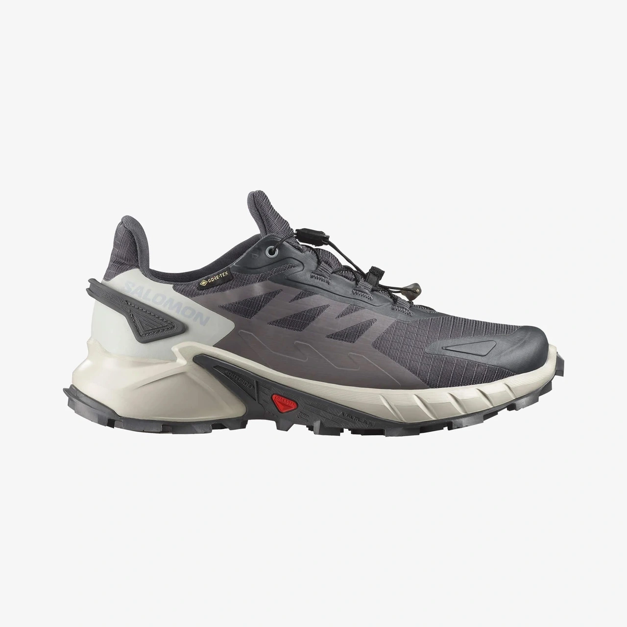 Salomon Supercross 4 Gore-tex Nine Iron/lunar Rock/cosmic Sky Kdn Patika Koşusu Ayakkabısı L47976100 Siyah