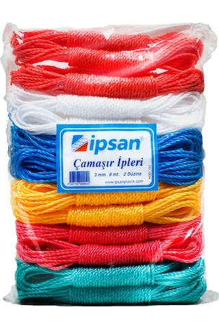 Çamaşır İpi Naylon 3mm - 8mt