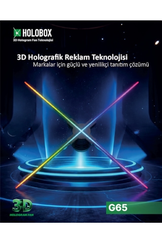 Holobox G65 65 Cm 3d Hologram Fan