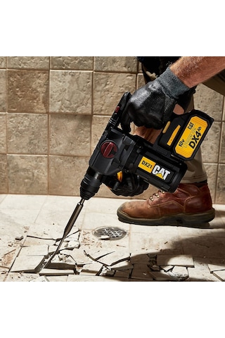 CAT DX21 18 V Li-ion Çift Akülü Kömürsüz Profesyonel SDS Plus Kırıcı Delici