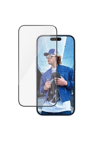 Panzerglass Apple Uyumlu iPhone 16 15 Ultra-wide Fit Çerçeve Aparatlı Tam Koruma Ekran Koruyucu