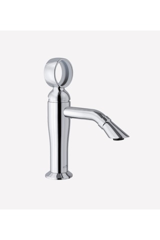 İtalyan Webert Opera Lavabo Bataryası Krom - Sifon Kumandalı