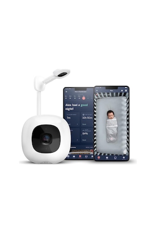 Nanit Pro Akıllı Bebek Monitörü Ve Duvar Montajı Wi-fi Hd Kamera
