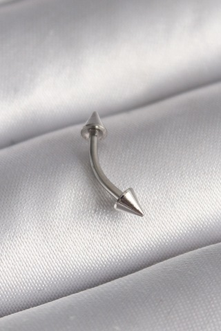 316l Çelik Gümüş Renk Çivi Model Piercing 05553105