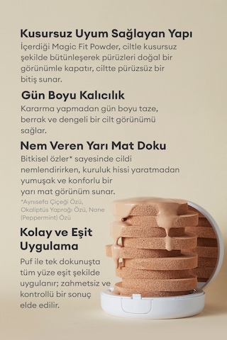 Missha Magic Cushion Cover Lasting Yüksek Kapatıcı Yarı Mat SPF50+ PA+++ Fondöten No.21 15 G