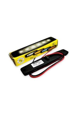 SANEL 6 LEDLİ KIRMIZI PARMAK LED 24V LAMBA BASAMAK AYDINLATMA 24V