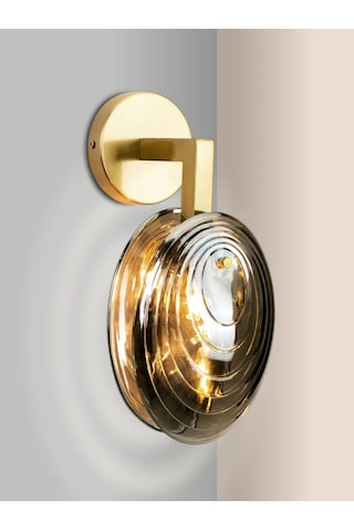 Lamplandia Duvara Monte Edilebilen Yatak Odası Ve Antre İçin Duvar Aplik Lambası. 306080200 Gri