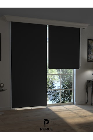 Siyah Blackout Stor Perde Tam Karartma Yüksek Kalite Superblackout Siyah