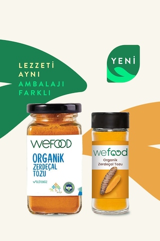 Wefood Organik Zerdeçal Tozu 55 gr