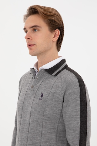 U.S. Polo Assn. U.s. Polo Assn. Erkek Gri Kazak /triko 50315043-vr024